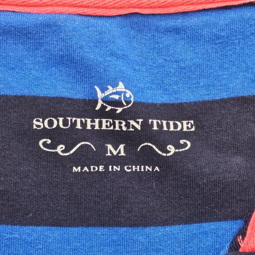 Southern Tide Elbow Patch Pullover M - image 4